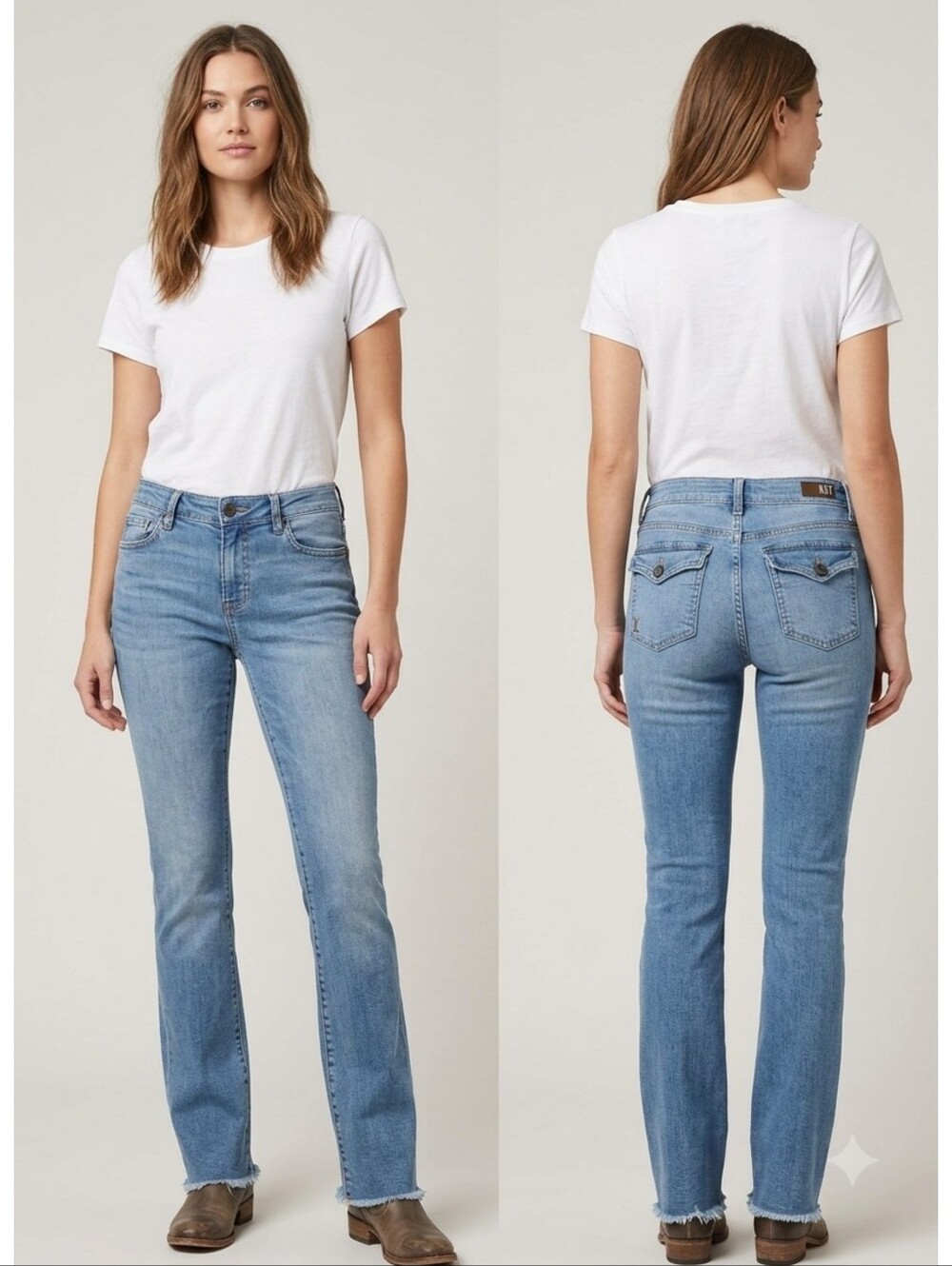 Kut From The Kloth Nicole Bootcut Jeans Medium Wash Size 6